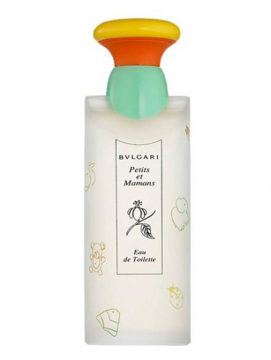 Bvlgari Petits et Mamans — набор ((т/в + лосьон д/т + косметичка) 100 + 75 мл)