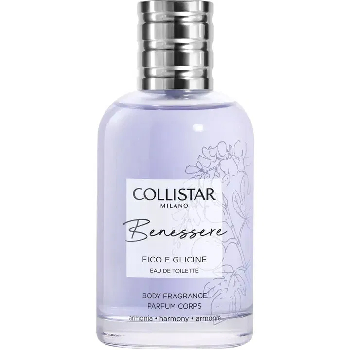 Collistar Benessere Fico E Glicine — набор ((т/в + крем масло д/тела+ аромат д/дома) 150+50+100 мл)