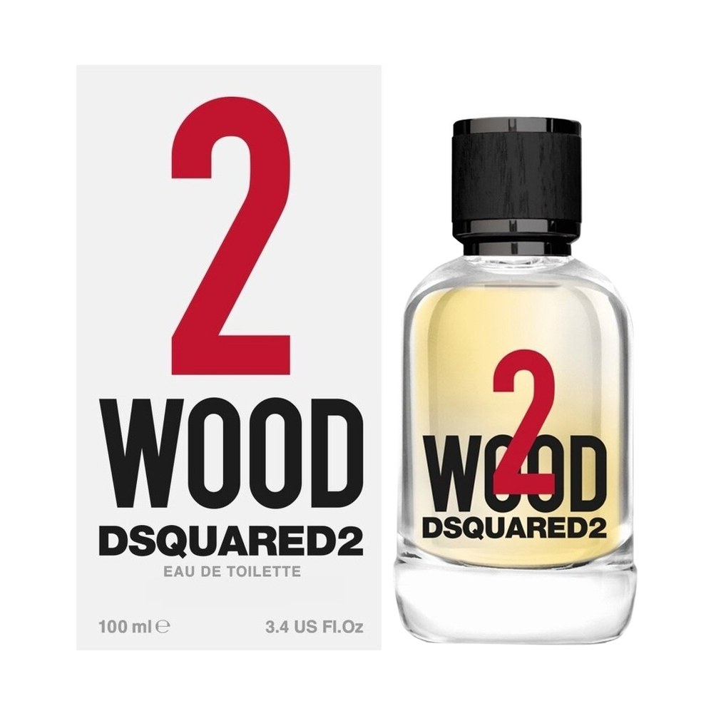 Dsquared 2 2 Wood — набор ((т/в + лосьон д/т + гель д/д) 50 + 50 + 50 мл) — фото 2 из 2