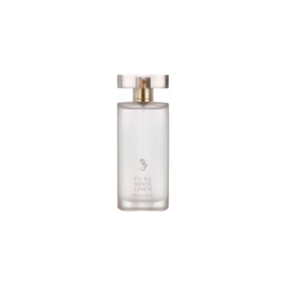 Pure White Linen Pink Coral