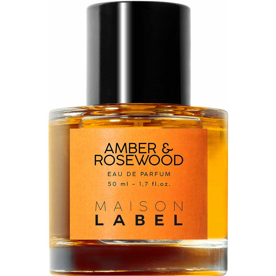 Label Amber and Rosewood