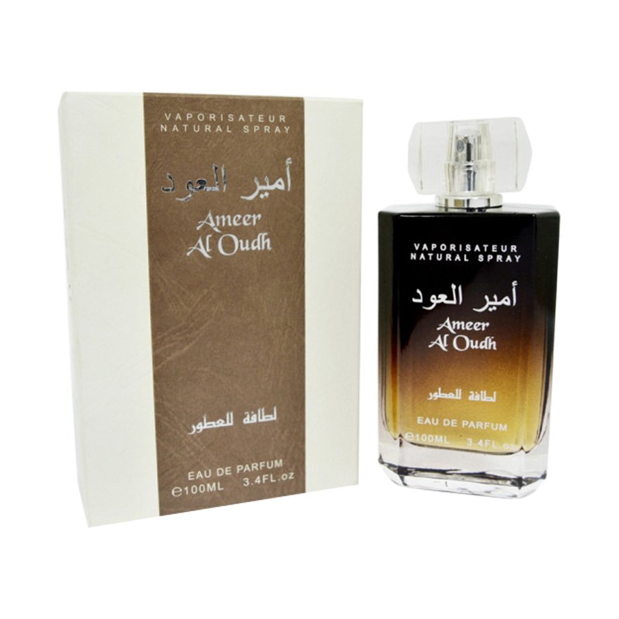 Lattafa Perfumes Ameer Al Oudh — набор ((п/в + део/спрей) 100 + 50 мл) — фото 2 из 2