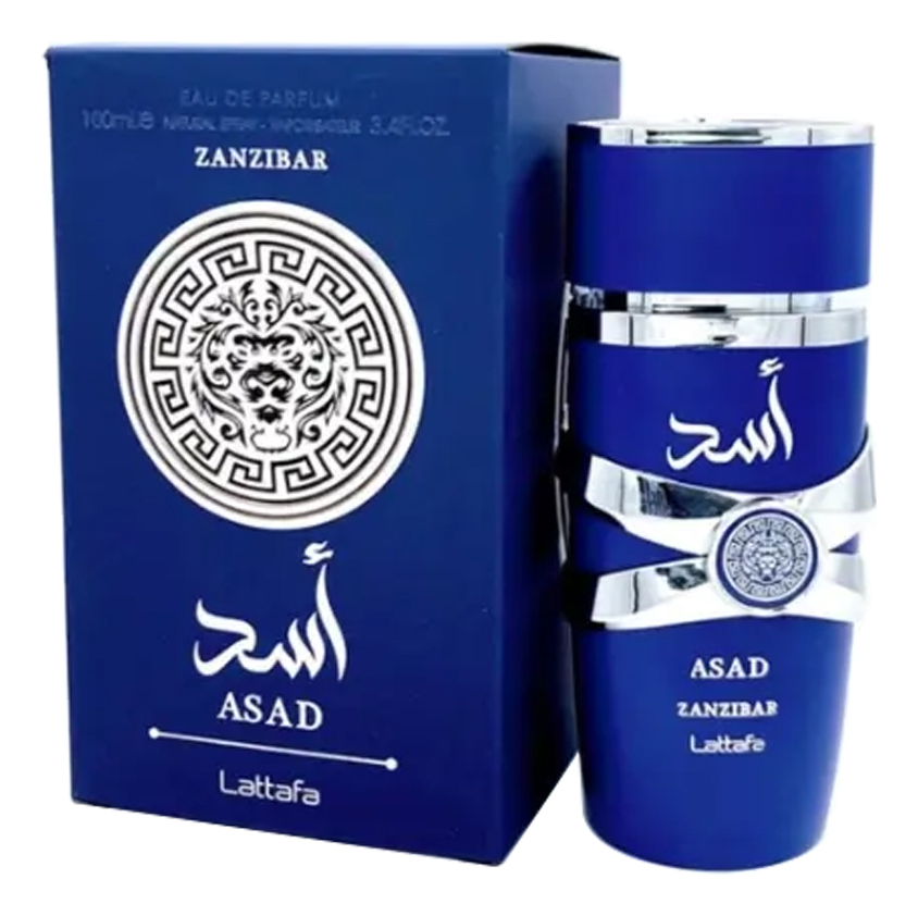 Lattafa Perfumes Asad + Asad Zanzibar — набор ((п/в + п/в )100 + 100 мл) — фото 2 из 2