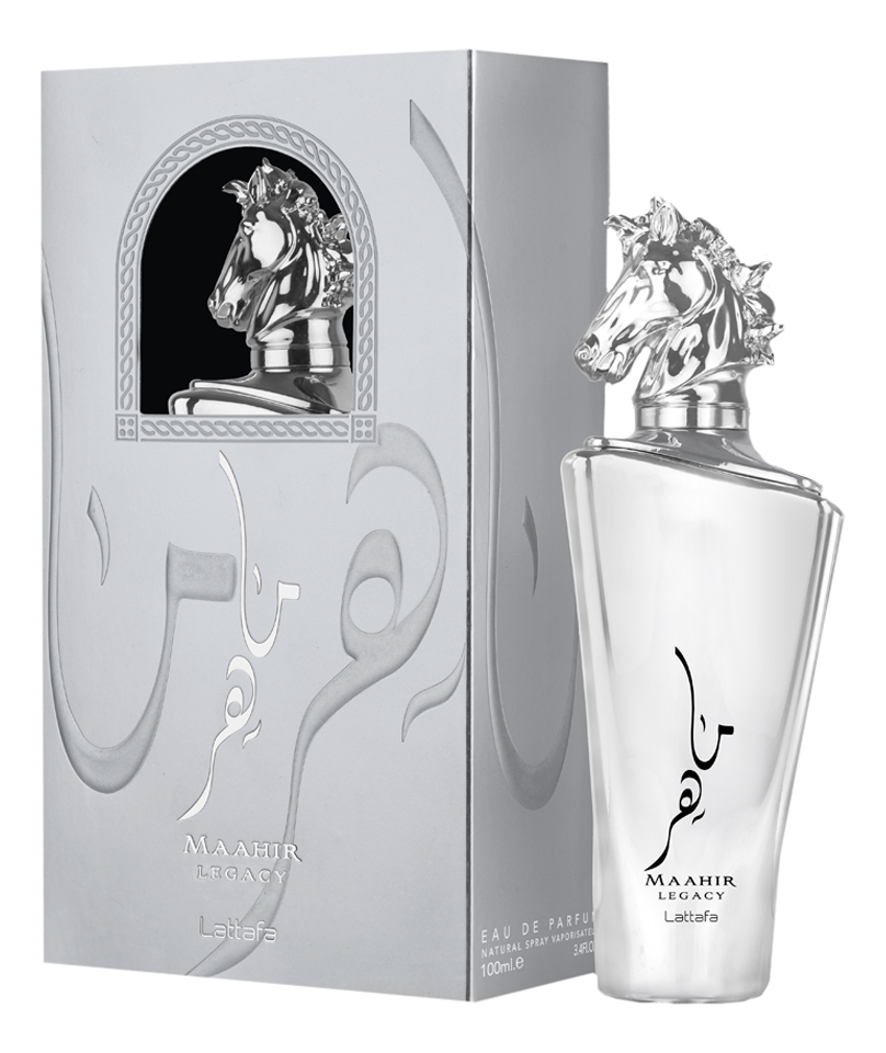 Lattafa Perfumes Maahir Legacy — набор ((п/в + дезодорант + спрей для дома) 100 + 200 + 300 мл;(п/в + дезодорант + спрей для дома) 100 + 200 + 300 мл) — фото 2 из 2