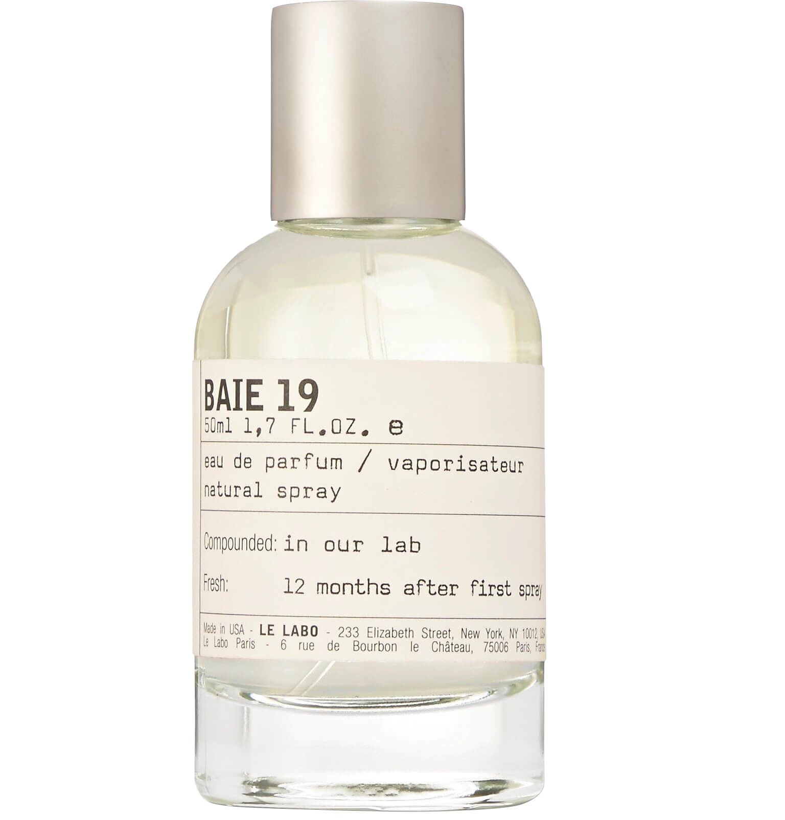 Le Labo Baie 19
