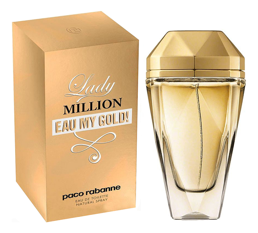 Paco Rabanne Million Gold — набор ((п/в + п/в + део/спрей) 50 + 10 + 150 мл) — фото 2 из 2