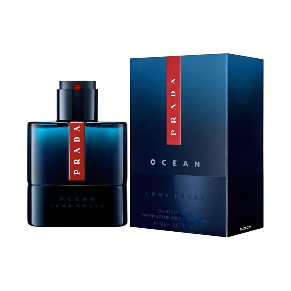 Prada Luna Rossa Ocean — набор ((т/в + т/в + т/в) 100 + 10 + 10 мл) — фото 2 из 2