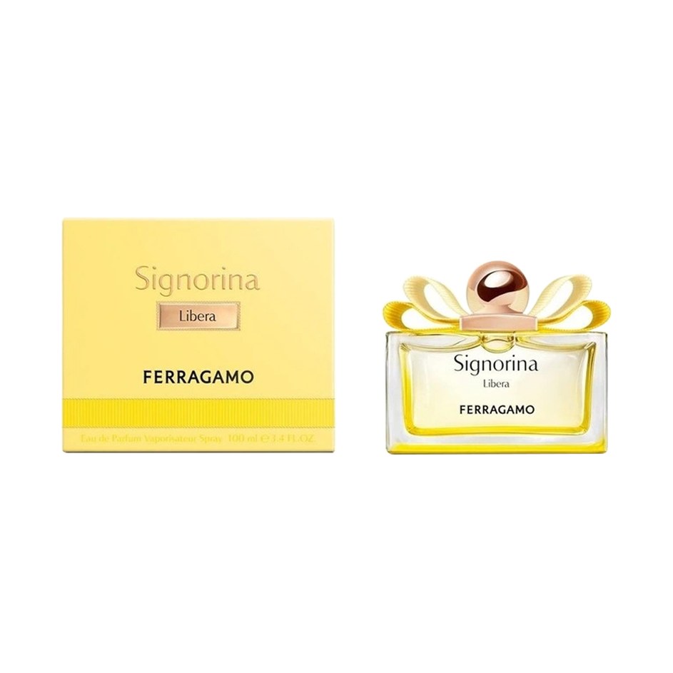 Salvatore Ferragamo Signorina Libera — набор ((п/в + п/в + лосьон д/т) 100 + 5 + 50 мл) — фото 2 из 2
