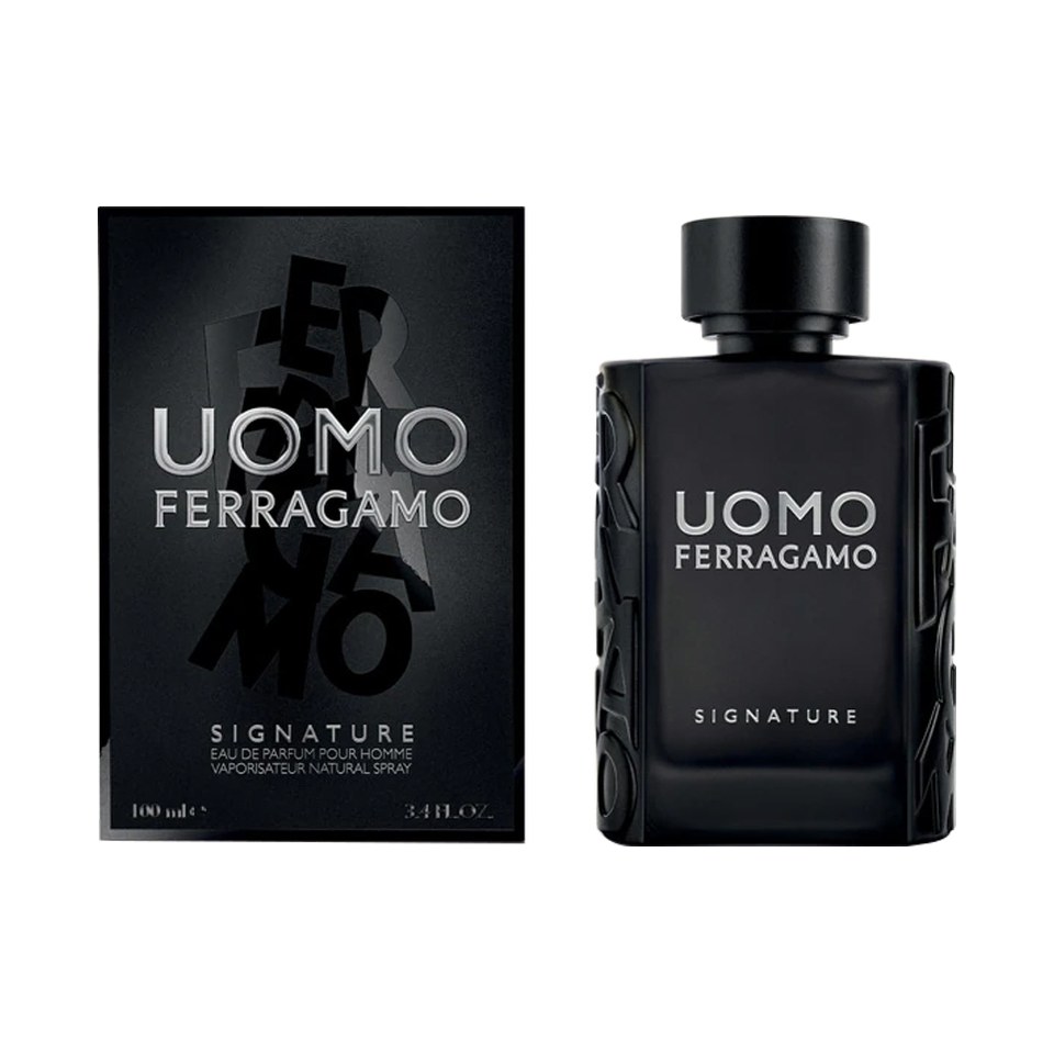 Salvatore Ferragamo Uomo Salvatore Ferragamo Signature — набор ((п/в + гель д/д + бальзам п/б) 100 + 100 + 100 мл) — фото 2 из 2