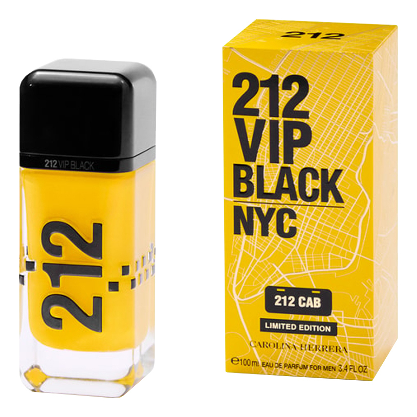 212 Vip Carolina Herrera 212 VIP Black Cab Парфюмерная вода купить парфюм от 100 мл в интернет-магазине Randewoo, цены и отзывы покупателей на сайте