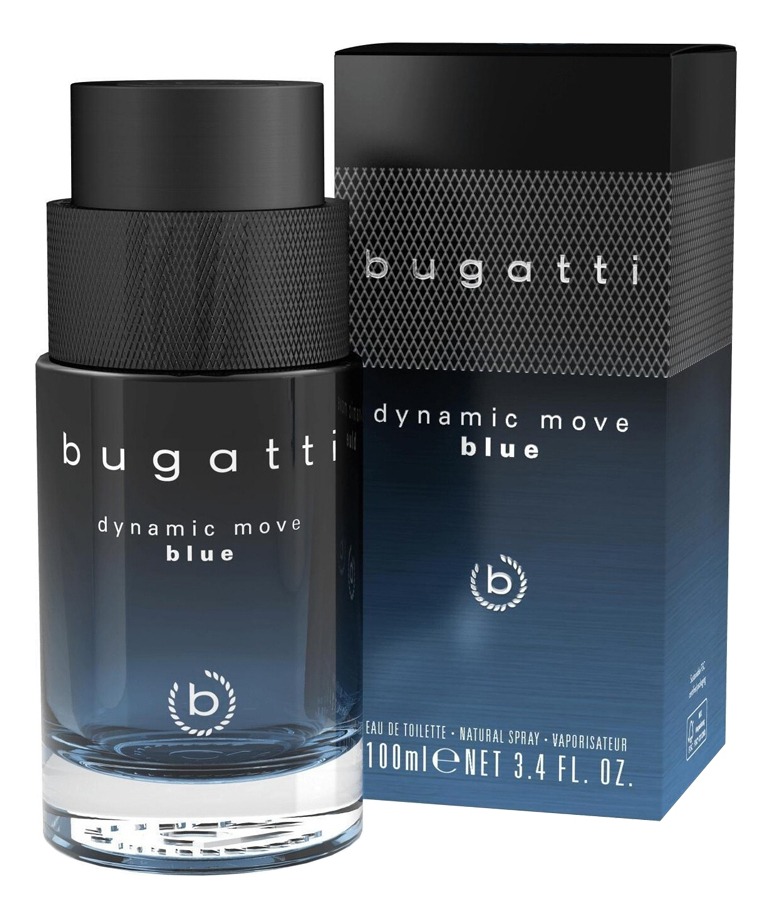 Dynamic Move Bugatti Dynamic Move Blue Туалетная вода купить парфюм от 100 мл в интернет-магазине Randewoo, цены и отзывы покупателей на сайте