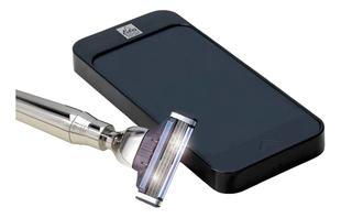 Erbe устройство razorpit erbe для чистки и правки бритвенных лезвий -