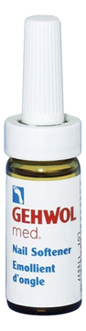 Gehwol смягчающая жидкость для ногтей med. nail softener 15мл