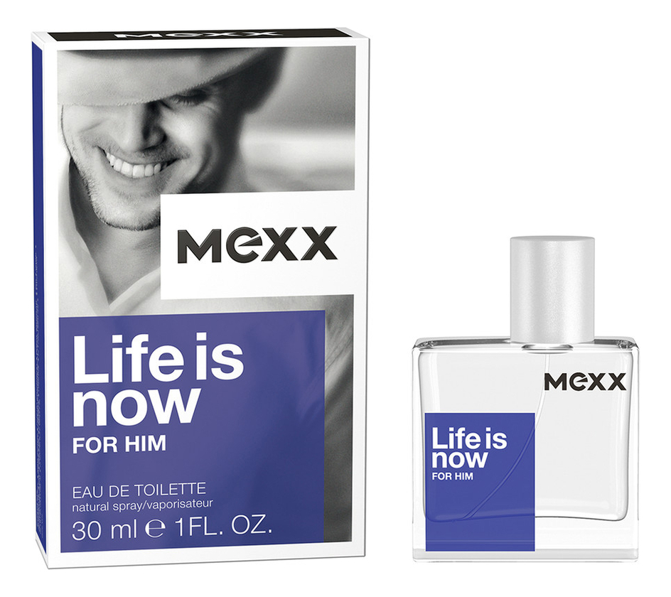 Mexx Life Mexx Life Is Now For Him Туалетная вода купить парфюм от 30 мл в интернет-магазине Randewoo, цены и отзывы покупателей на сайте