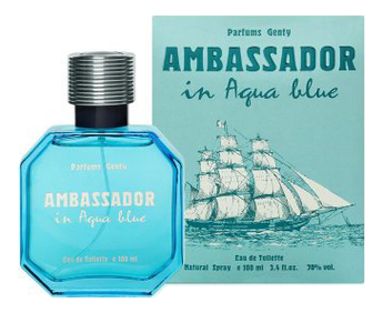 Parfums Genty Parfums Genty Ambassador In Aqua Blue Туалетная вода купить парфюм от 100 мл в интернет-магазине Randewoo, цены и отзывы покупателей на сайте