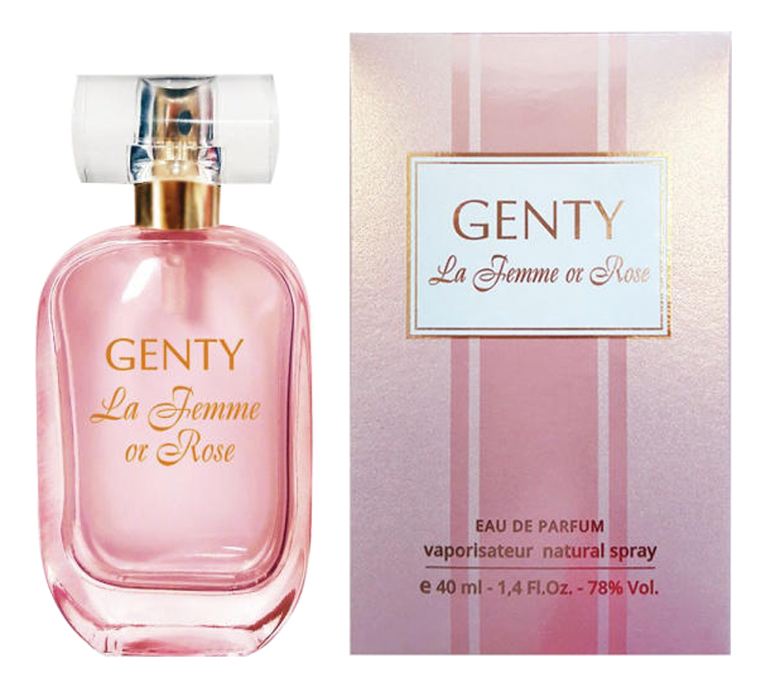 Parfums Genty Parfums Genty La Femme Or Rose Парфюмерная вода купить парфюм от 40 мл в интернет-магазине Randewoo, цены и отзывы покупателей на сайте