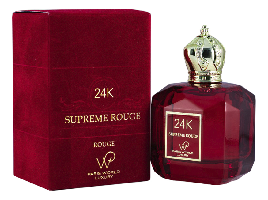 Paris World Paris World Luxury 24K Supreme Rouge Парфюмерная вода купить парфюм от 100 мл в интернет-магазине Randewoo, цены и отзывы покупателей на сайте