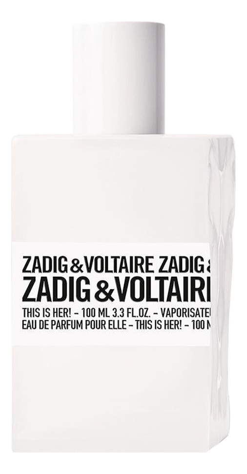 Zadig Voltaire Zadig & Voltaire This Is Her Парфюмерная вода купить парфюм от 1.5 мл в интернет-магазине Randewoo, цены и отзывы покупателей на сайте